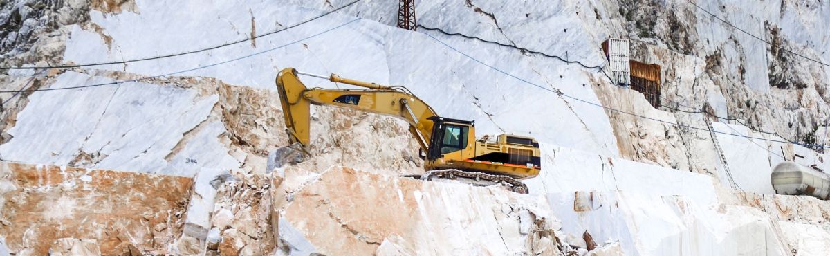 Carrara marble quarry